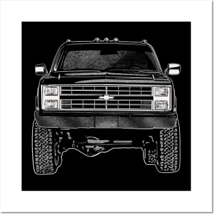 Chevy Silverado Posters and Art